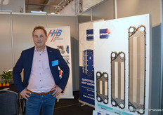 Hans de Bruin van HB Heat, specialist in warmte-uitwisseling.